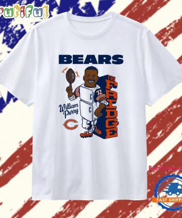 William Perry The Fridge Chicago Bears 72 T Shirt