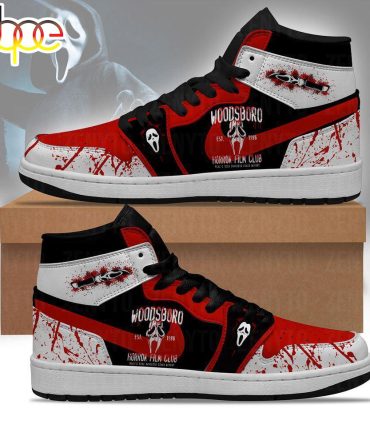 Woodsboro Horror Film Club Air Jordan 1 Sneakers