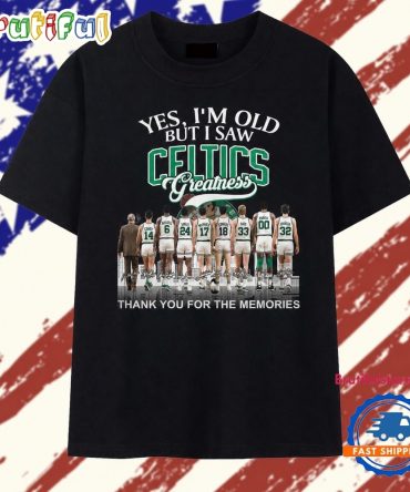 Yes I'M Old But I Saw Celtics Greatness Signatures Graphic T Shirt